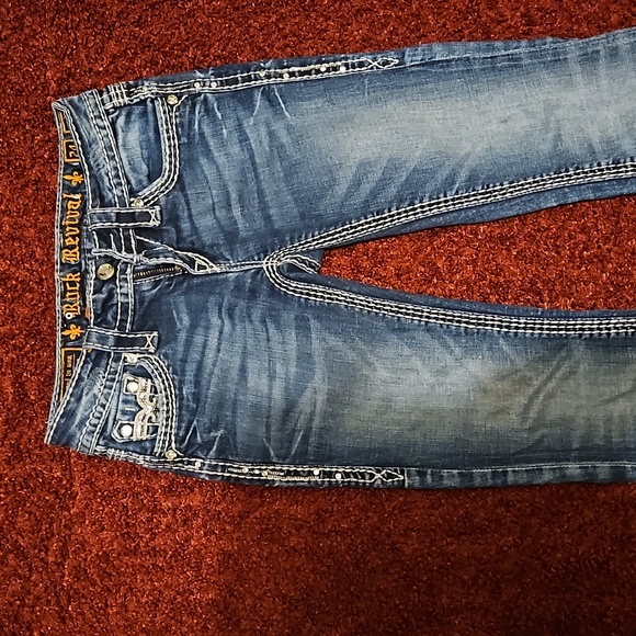 Rock Revival Kai Boot Cut Jeans 26 - Picture 2 of 4